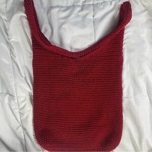 The Sak Burgundy and red crochet bag !